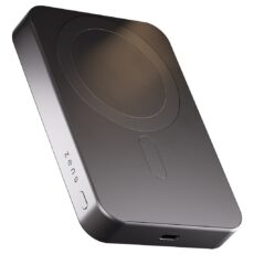 ZENS Slim Qi2 Aluminium Powerbank - magnetyczny powerbank 10000 mAh kompatybilny z MagSafe i Qi2 (black)