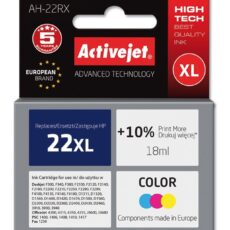 Activejet AH-22RX Tusz (zamiennik HP 22XL C9352A; Premium; 18 ml; kolor)