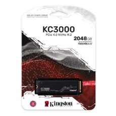 Dysk SSD Kingston KC3000 (2TB; M.2 2280; PCIe 4.0 x4 NVMe; SKC3000D/2048G)
