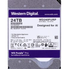 Dysk HDD WD Purple Pro WD240PURP (24 TB ; 3.5"; 512 MB; 7200 obr/min)