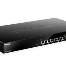 Przełącznik sieciowy D-Link DMS-1100-10TP - Zarządzany - L2 - 2.5G Ethernet (100/1000/2500) - Power over Ethernet (PoE) - Montaż w szafie - 1U
