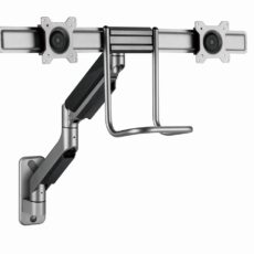 GEMBIRD ŚCIENNE REGULOWANE RAMIĘ/UCHWYT NA 2 MONITORY 17-32, VESA 100X100MM, DO 8 KG