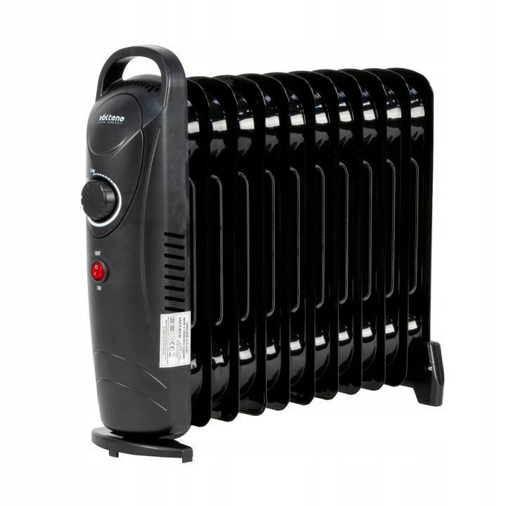 VOLTENO GRZEJNIK OLEJOWY 11-ŻEBEREK 1200W CZARNY