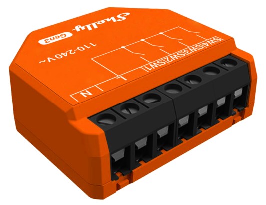 Moduł wejść sterujących WiFi (4 kanały) Shelly i4 Gen3