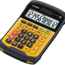 CASIO KALKULATOR BIUROWY WODOODPORNY WM-320MT-S, 12-cyfrowy wyświetlacz, Wyjmowana klawiatura, 108,5x168,5, Poziom wodoszczelności i odporności na brud: IP54
