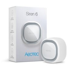 Z-Wave Siren 6 Syrena bezprzewodowa Wewnątrz/Na wolnym powietrzu Biały