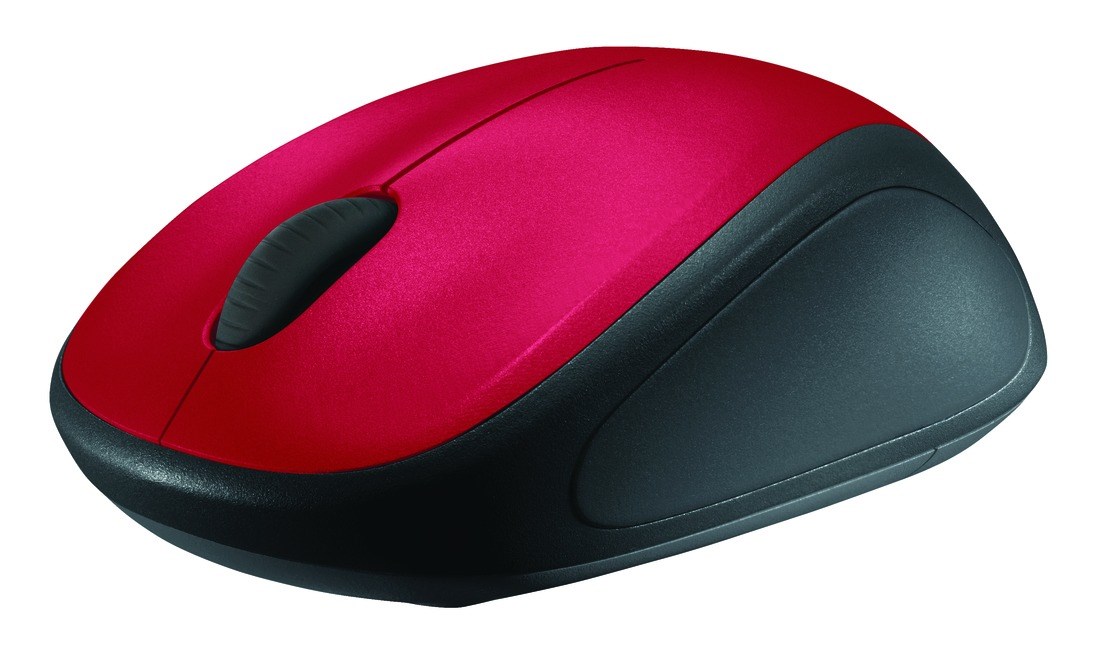 Mysz Logitech M235 910-002496 (optyczna; 1000 DPI; kolor czerwony) - obrazek 2
