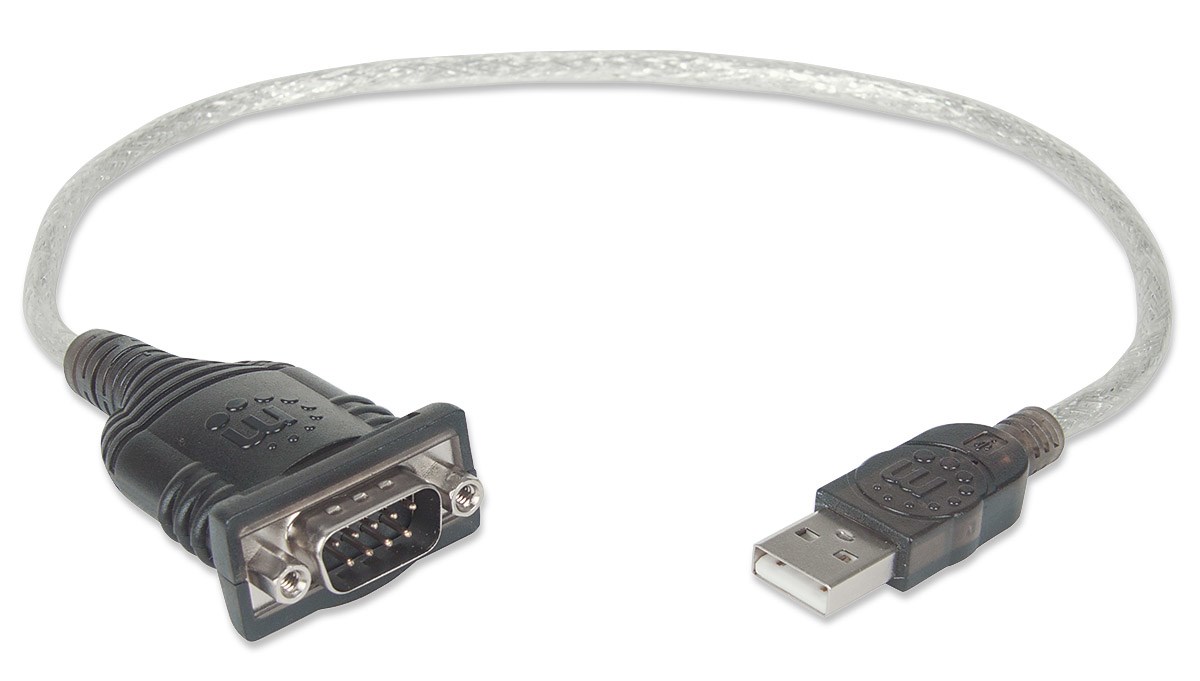 MANHATTAN KONWERTER ADAPTER USB NA RS232/COM/DB9 M - obrazek 2