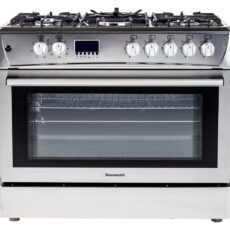 Kuchnia gazowo-elektryczna Ravanson KWGE-K90 CHEF MODERN (Płyta gazowa; Piekarnik elektryczny; 900mm)