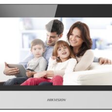 Hikvision DS-KH6320-WTE2 wideodomofon 17,8 cm (7") Czarny, Szary