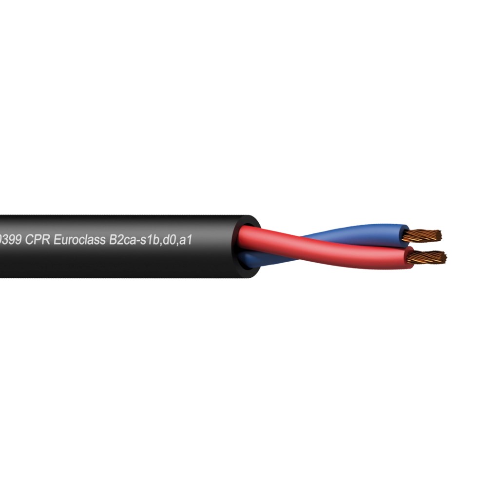 PROCAB CLS225-B2CA/1 kabel audio 100 m Czarny