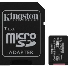 Karta pamięci z adapterem Kingston Canvas Select Plus SDCS2/256GB (256GB; Class 10, Class U1, V30; + adapter)