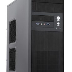 Obudowa Chieftec CQ-01B-U3-OP (ATX, Micro ATX; kolor czarny)
