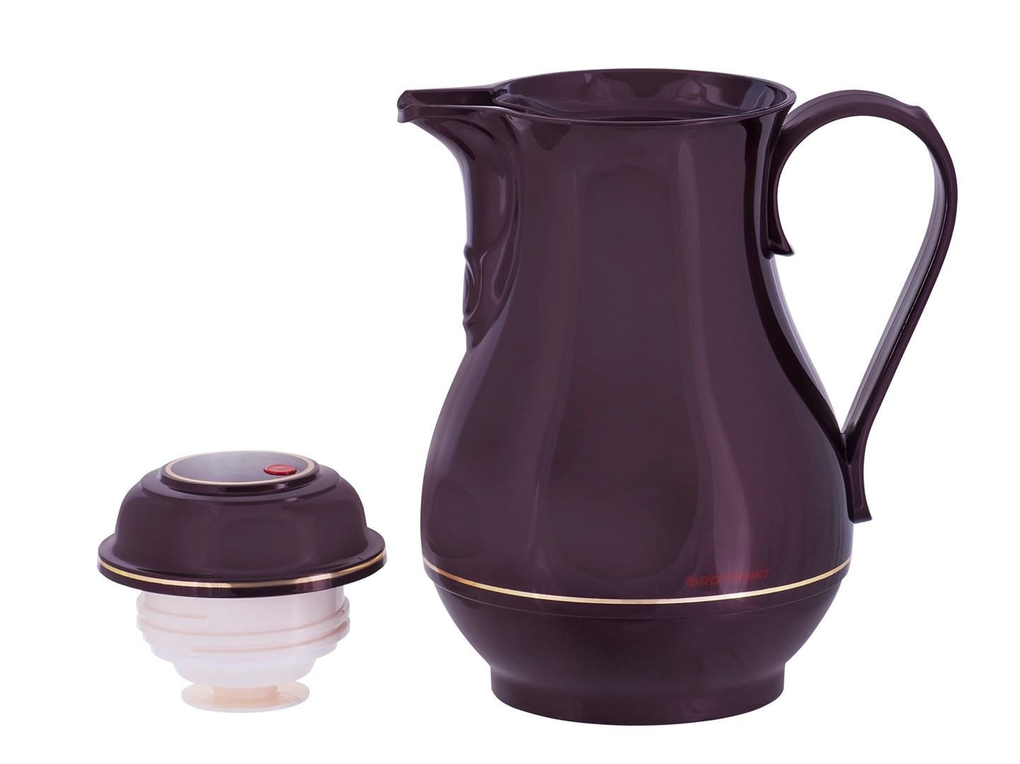 ROTPUNKT DZBANEK TERMOS, 1,0 L, BLACK CHERRY (CZAR - obrazek 2