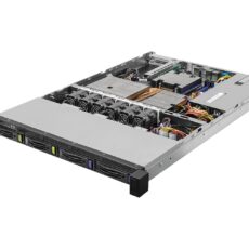 Platforma ASRock Rack (1U) AMD Ryzen 7000 (4xLFF, 2xGbE, Red.PSU, IPMI)