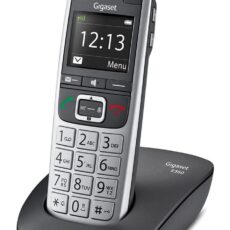 Gigaset E560 telefon Telefon w systemie DECT Nazwa i identyfikacja dzwoniącego Czarny, Srebrny