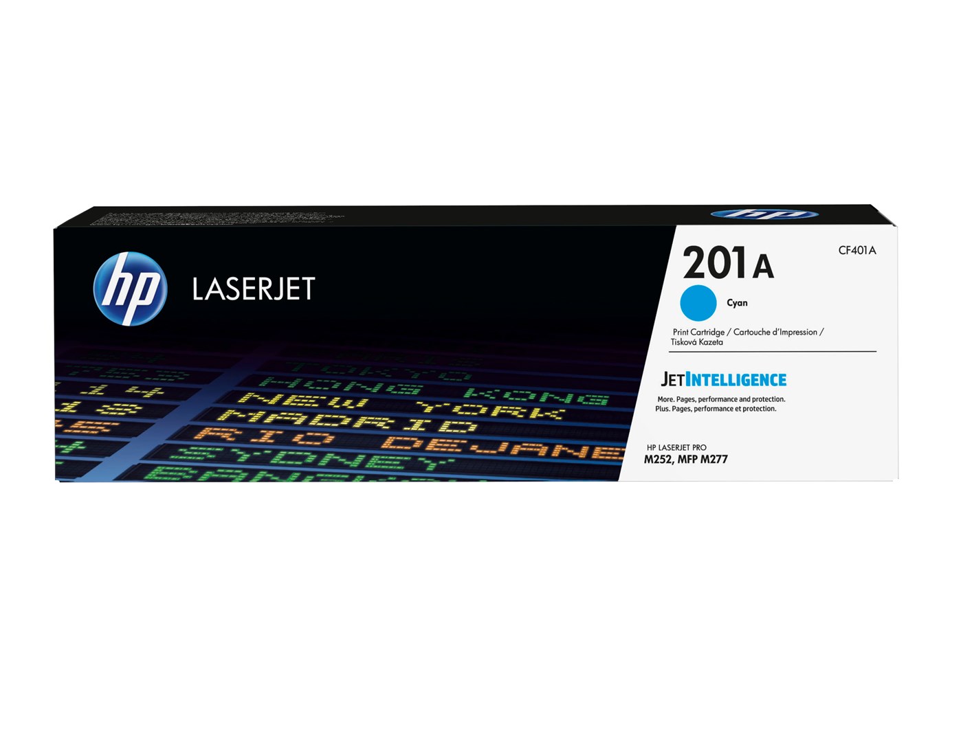 HP 201A oryginalny wkład laserowy, błękitny