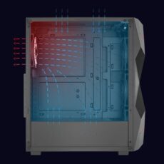 Obudowa AEROCOOL PGS VOLCAN-G-BK-v1