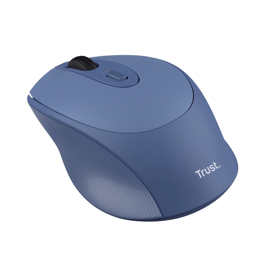 Mysz TRUST ZAYA Wireless Rechargeable Mouse BLUE (25039) - obrazek 2