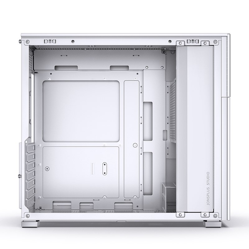 Obudowa komputerowa Jonsbo D41 screen, biała - obrazek 2