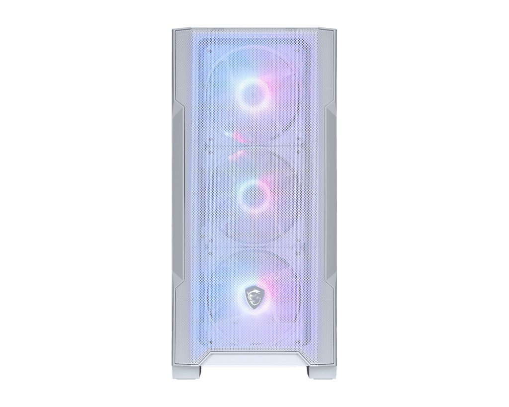 MSI MAG FORGE M100R Midi Tower Przezroczysty, Biały - obrazek 2