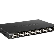 D-Link DGS-1520-52MP Zarządzany L3 Gigabit Ethernet (10/100/1000) Obsługa PoE 1U Czarny