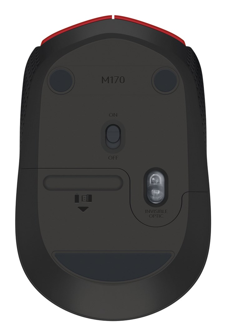 Mysz Logitech M171 910-004641 (optyczna; 1000 DPI; kolor czerwony) - obrazek 2