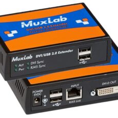 MUXLAB EXTENDER KIT DVI/USB 2.0 HDBASE T (500391)