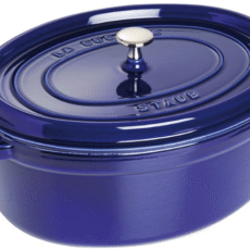 Garnek żeliwny owalny STAUB 40510-289-0 - niebieski 5.5 ltr