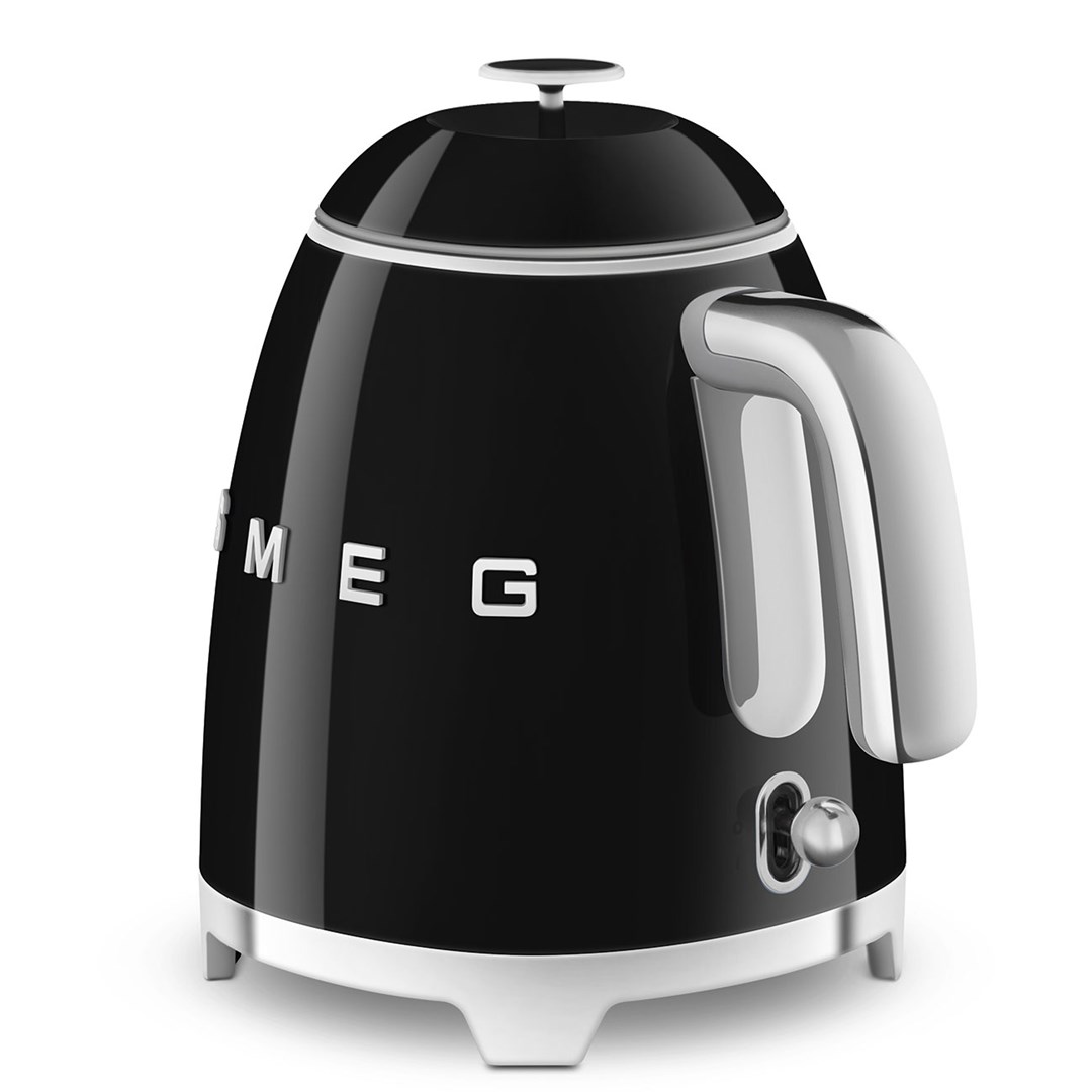 Czajnik SMEG mini 0,8L czarny Schwarz (KLF05BLEU) - obrazek 2