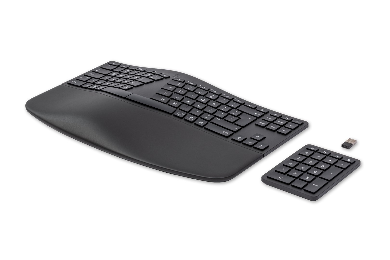 Klawiatura HP 960 Ergonomic Wireless Keyboard bezprzewodowa czarna 37E755AA - obrazek 2