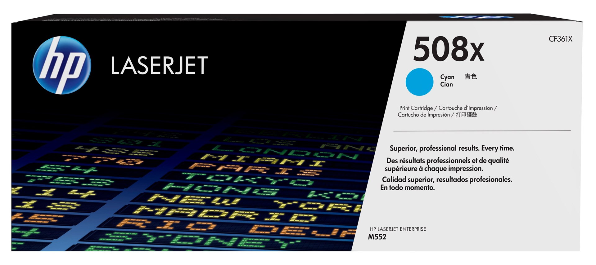 HP 508X oryginalny wkład laserowy o dużej pojemności, błękitny - obrazek 2