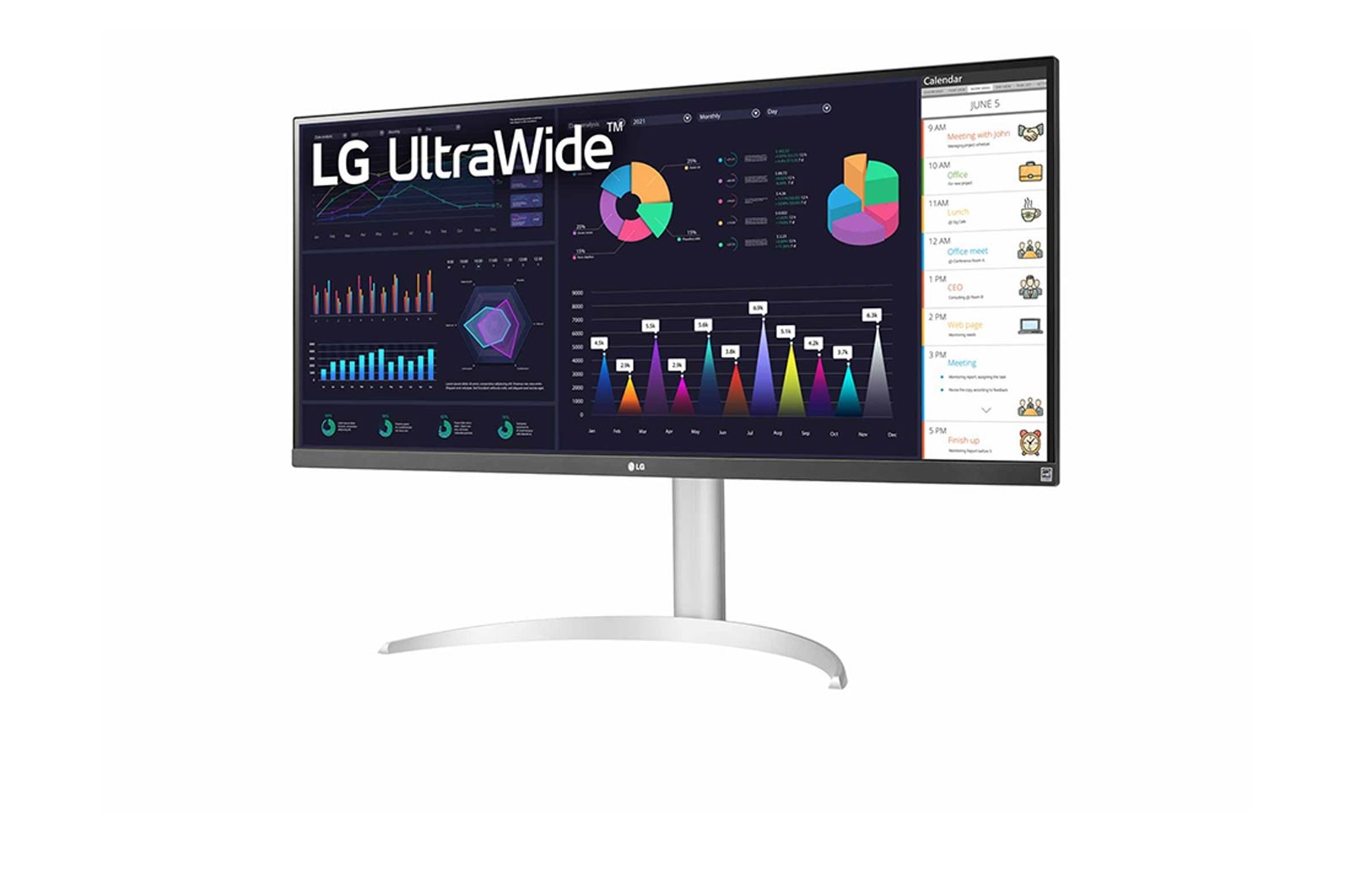 Monitor LG ULTRAWIDE 34WQ650-W 34WQ650W (34WQ650-W) - obrazek 2