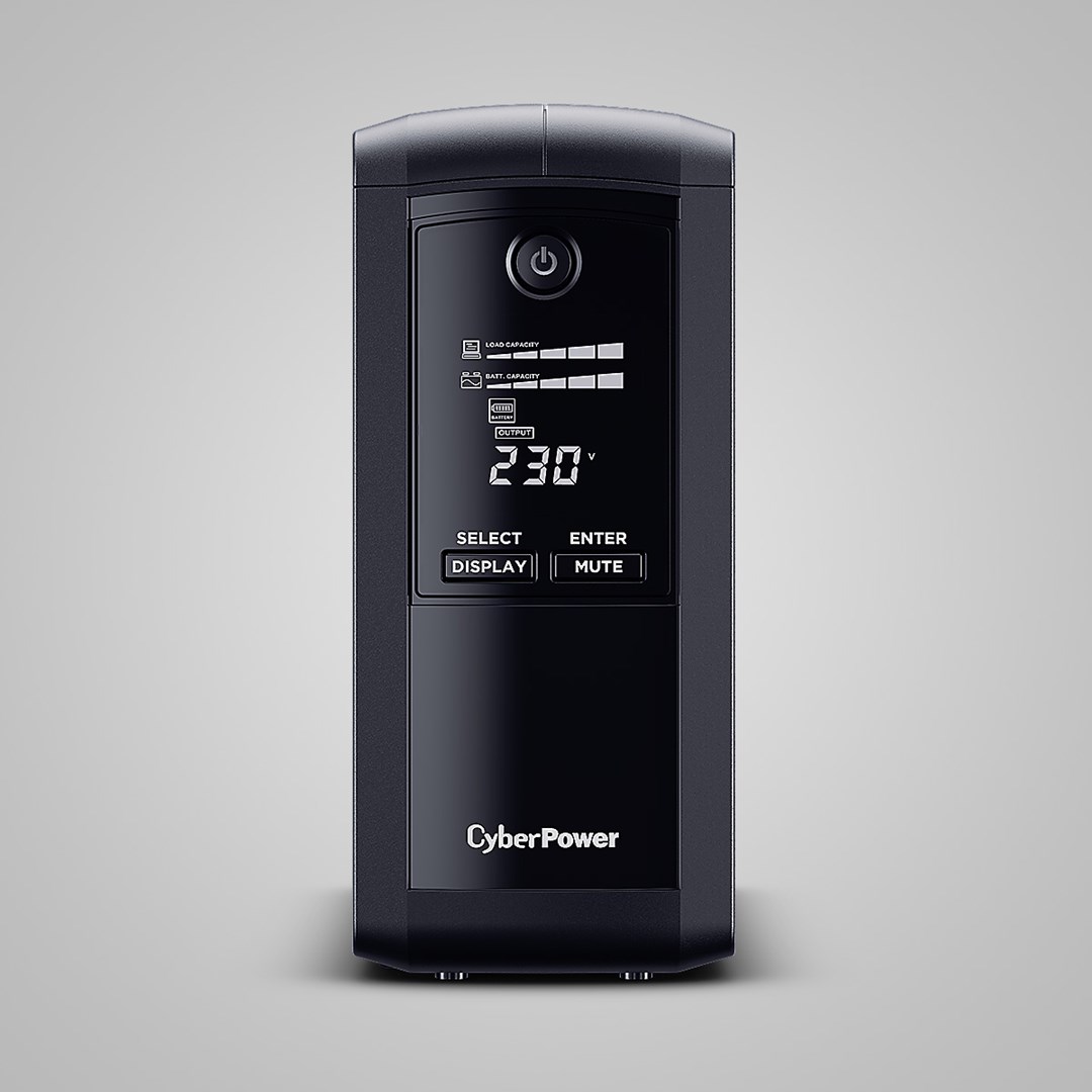 Zasilacz awaryjny UPS CyberPower VP700ELCD-FR - obrazek 2