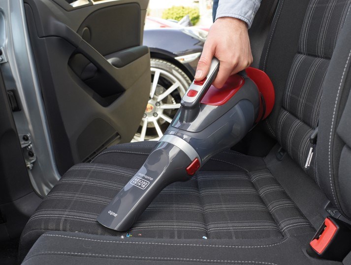 Odkurzacz samochodowy BLACK+DECKER ADV1200-XJ (12W; kolor czerwono-szary) - obrazek 2