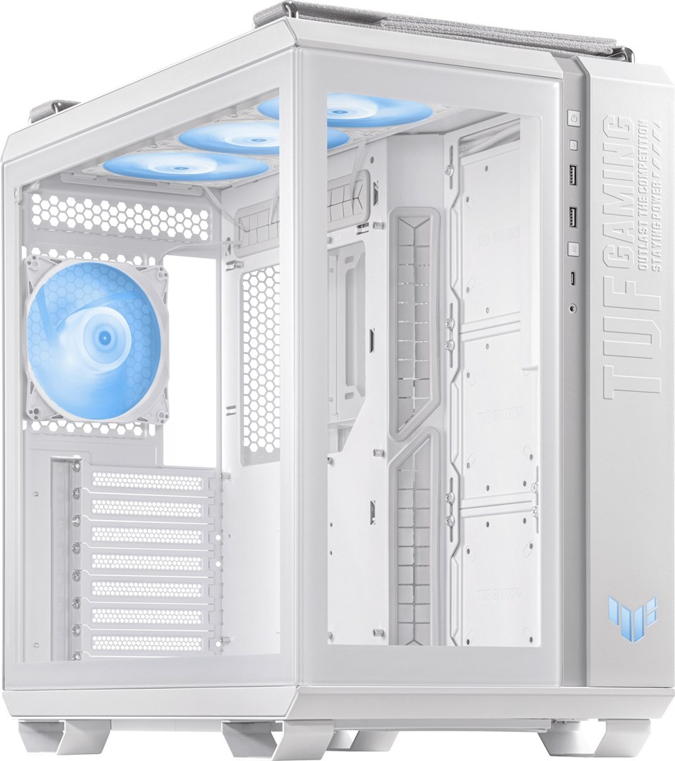 Obudowa ASUS TUF Gaming GT502 PLUS ARGB WHITE - obrazek 2