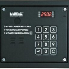 Laskomex CP-2503R czarna Panel audio z czytnikiem kluczy RFID
