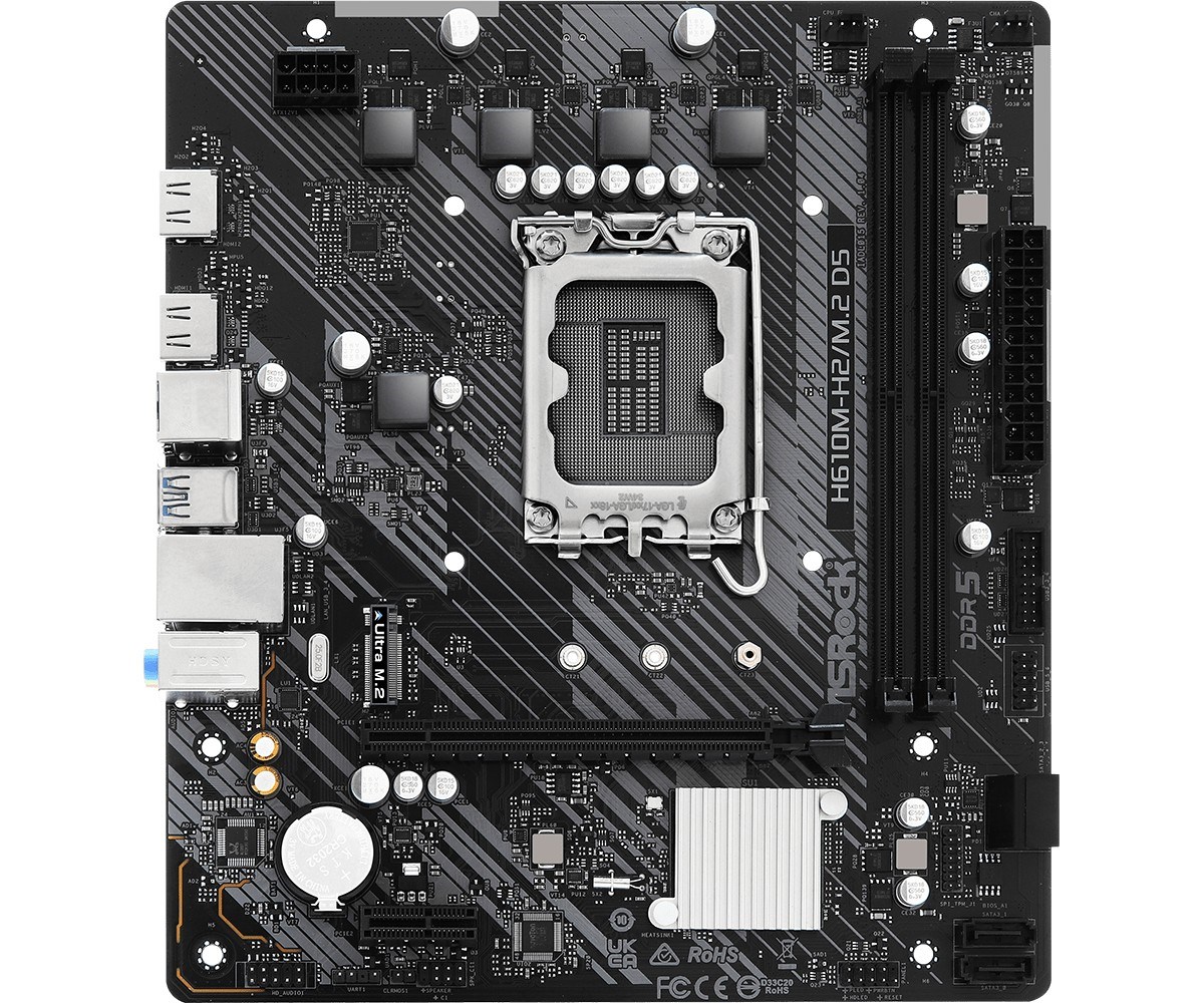Płyta główna ASRock H610M-H2/M.2 D5 - obrazek 2