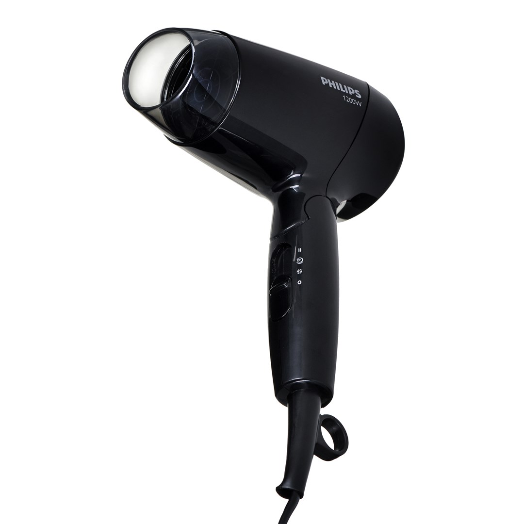 Suszarka do włosów Philips EssentialCare BHC010/10 (1200W; kolor czarny) - obrazek 2