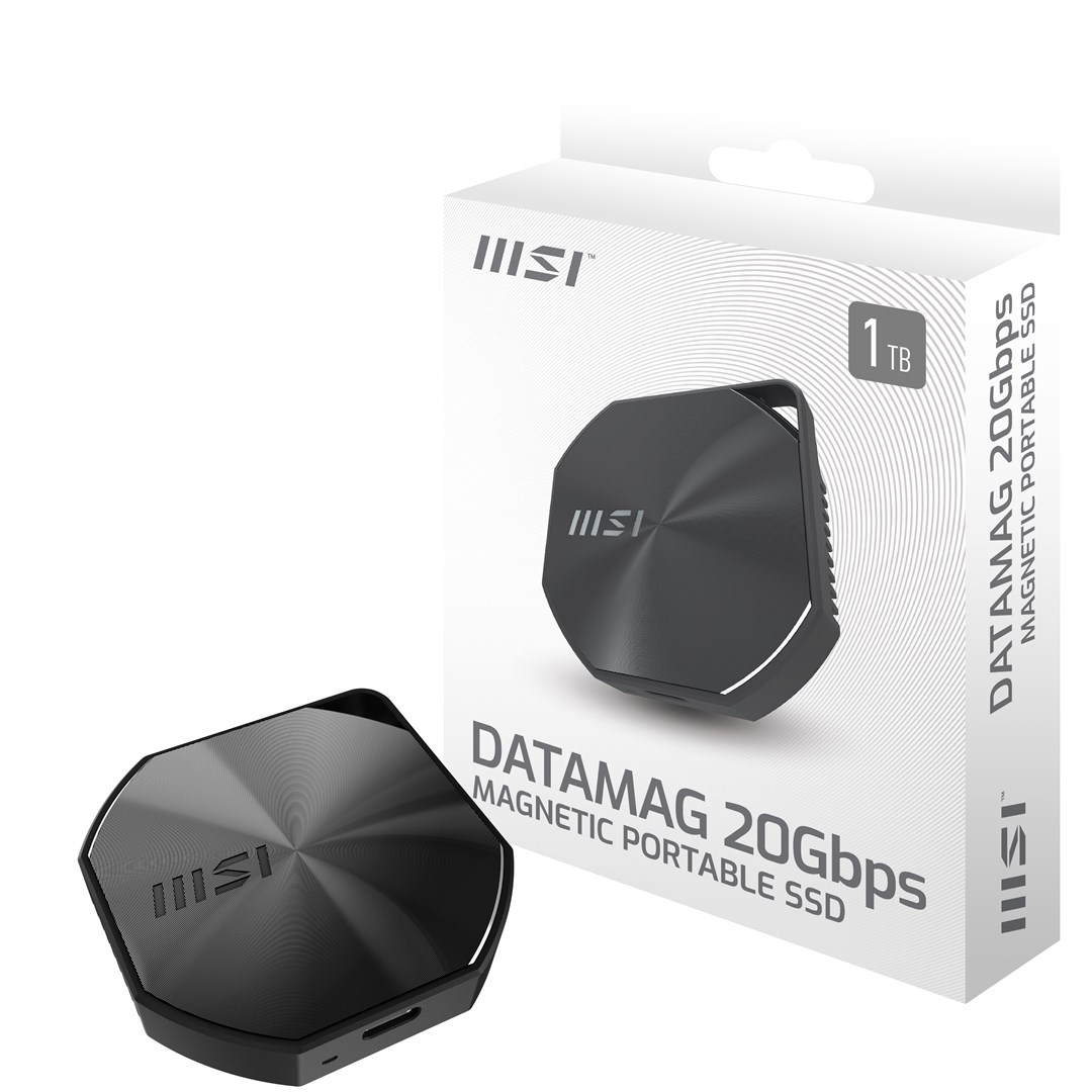 Dysk zewnętrzny SSD MSI DATAMAG 20Gbps 2TB - obrazek 2