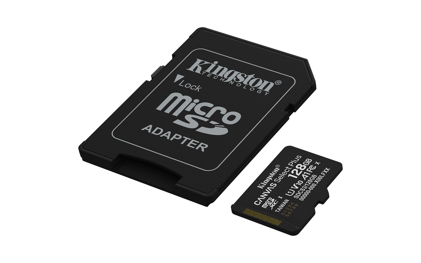 KINGSTON microSDXC 128GB Canvas Select Plus 3 + ADP - obrazek 2