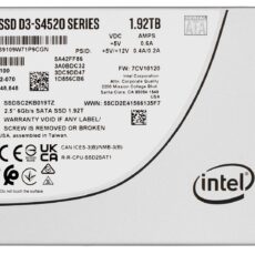 Dysk SSD Solidigm (Intel) S4520 1.92TB SATA 2.5" SSDSC2KB019TZ01 (DWPD up to 3)