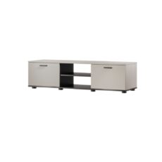 Szafka RTV SOHO 140x43x37 kaszmir+czarny