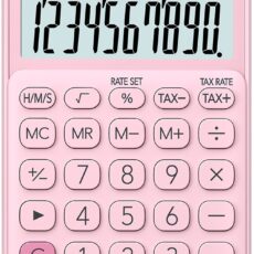 CASIO KALKULATOR KIESZONKOWY SL-310UC PK RÓŻOWY, 10 CYFROWY WYŚWIETLACZ