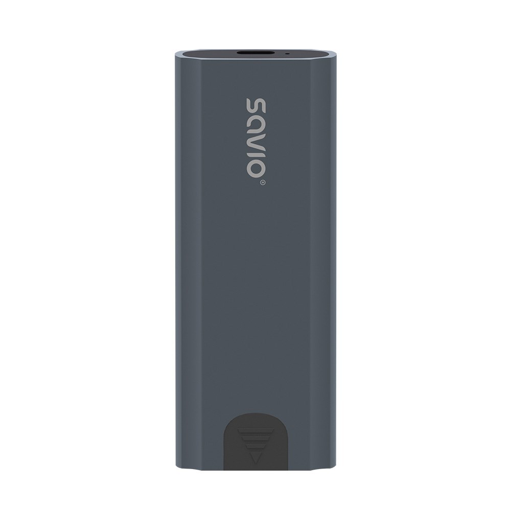SAVIO OBUDOWA NA DYSK ZEWN. M.2 SSD NVME, USB, AK-67