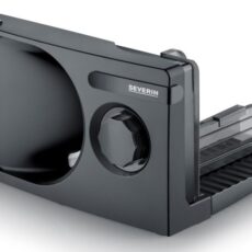 SEVERIN KRAJALNICA KOMPAKTOWA CZARNA, SILNIK DC, REGULACJA KROJENIA 0-15MM, ZDEJMOWANE OSTRZE, SKŁADANA, MOC 100W AS9578