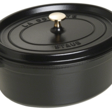 Garnek żeliwny owalny STAUB 40509-319-0 - czarny 5.5 ltr