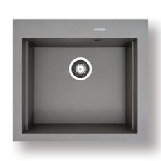 Zlewozmywak granitowy PYRAMIS SIROS (57x51,5) 1B 070084801 beż piaskowy