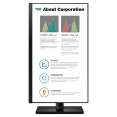 MONITOR SAMSUNG LED 24" LF24T450FZUXEN