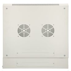 Extralink Szafa rack 9U 600x600 AZH Szara montowana na ścianie, dwusekcyjna